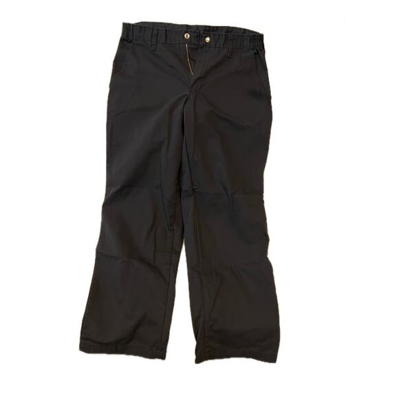 Target Black Chino Work Pants Mens 32x30 - Picture 1 of 3